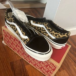 Cheetah Print Vans